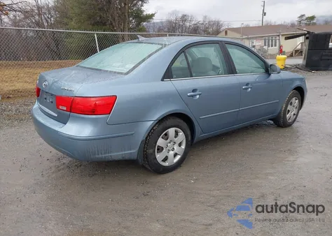 2010 Hyundai Sonata Gls z USA, uszkodzony, nr VIN 5NPET4AC8AH616563